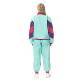 80S Retro Vintage hip-hop disco Cosplay Costume Sportwear Outfits Halloween Carnival Suit